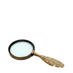 Magnifying Glass with Feather Handle by Le Monde