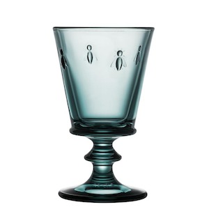 Glassware: La Rochere Bee Blue Wine Glass