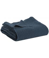 Cushions Soft Furnishings: Vivaraise Plaid Maia Throw - Navy