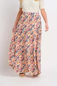 Brakeburn Summer Blooms Maxi Skirt