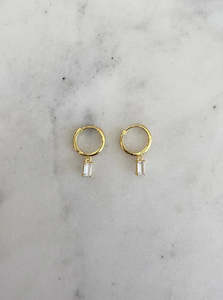 Ruby Tuesday: Ruby Tuesday Audrey Huggies - Gold Plated Clear