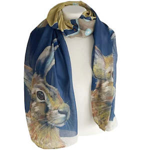 Scarves: The little dog laughed Sweet William Hare Scarf