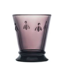 Glassware: La Rochere Gobelet Abeille Aubergine