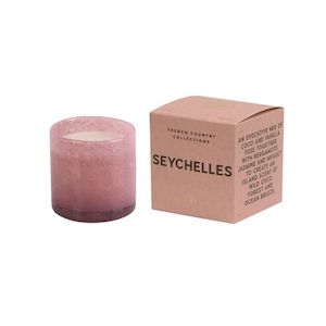 French Country Collections Candles And Diffusers: Seychelles Glass Candle/Refill by French Country Collections