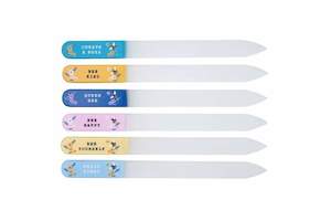 Bath Accessories: Beekeeper Glass Nail File assorted