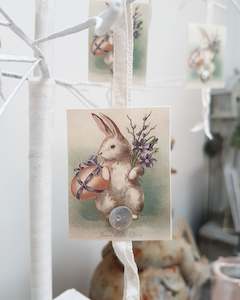 Easter: Jeanne d'Arc Living Rabbit Decoration (LAST ONE)