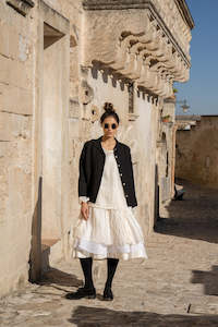 Meg by Design Libby Shirt Linen Black Small