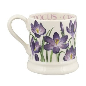 Emma Bridgewater: Emma Bridgewater Flowers 1/2 Pint Mug - Crocus