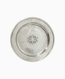 Silver Look Charger Plate by French Country Collections