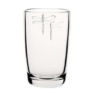 Glassware: La Rochere Dragonfly Tall Tumbler Glass