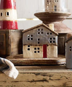 Saint Malo Seaside Tea Light House by French Country Collections