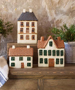 Tea Light Houses: Cotswold Country Tea Light Manor by French Country Collections