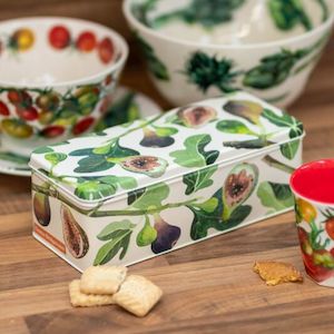 Emma Bridgewater Long Deep Rectangle Tin - Fig