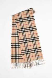 Scarves: Fawn Tartan Scarf