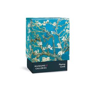 Stationery: Almond Branches Playing Cards by Van Gogh