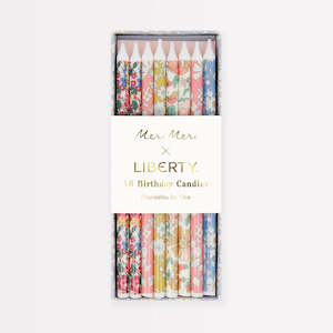 Candles: Meri Meri x Liberty Party Candles 16pk