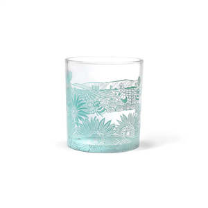 Kate Heiss Glass Tumbler Powder Blue