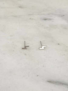 Ruby Tuesday: Ruby Tuesday Flash Studs - Sterling Silver