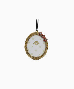 Photo Frames: Hanging Oval Frame - Joy