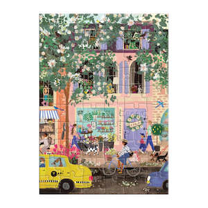 Stationery: Greeting Card Puzzle - Spring Street