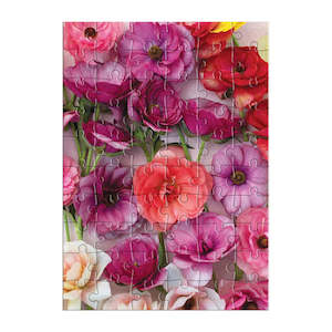 Stationery: Greeting Card Puzzle - Ranunculus