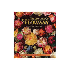 Books: The Language of Flowers Colouring Book