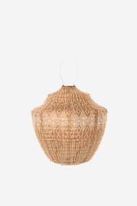 Lumiz Solar Lanterns1: Lumiz Lantern Crown 40cm Apricot Funale