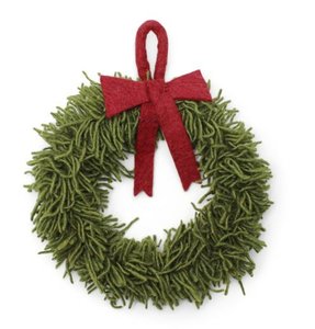Sale: Gry and Sif - Small Wreath With Red Bow
