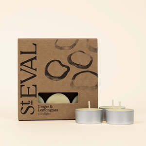 Candles: Ginger & Lemongrass Tealights