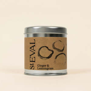 Candles: Tin, Ginger & Lemongrass Candle