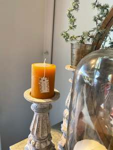 ST. EVAL Pillar Folk Amber Candle