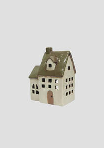 Alsace Tealight House House Chapel Olive