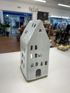 Tea Light Houses: Ceramic Tea Light House-  Le Monde