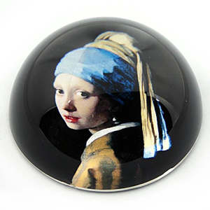 Stationery: Glass Dome Paper Weight