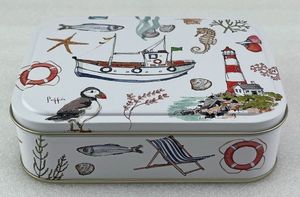 New Arrivals: Madeleine Floyd - Seaside Design - Small Rectangle Tin