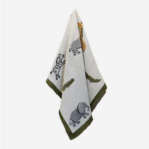 New Arrivals: Animal Playtime Cotton Baby Blanket