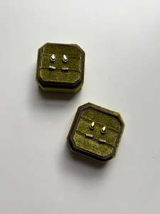 Ruby Tuesday Coco Studs - Silver