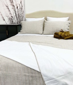 New Arrivals: Brayden Duvet Cover Natural - Queen