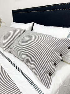 New Arrivals: Linens & More - Brayden Pillowsham Grey 50x70cm