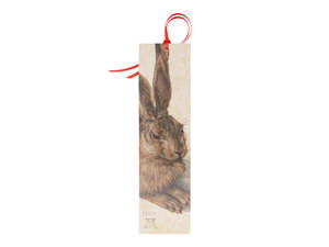 Bookmark-Durer, Hare with Ribbon