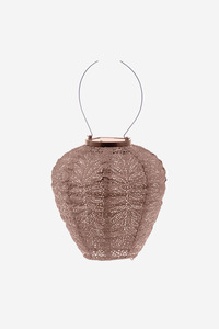 Lumiz Solar Lanterns1: Lumiz Lantern Balloon 20cm Mocha Folia