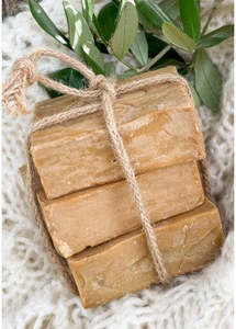 New Arrivals: Aleppo Oive and Laurel Sliced Mini Soaps-Set of 3