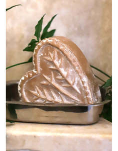 Jasmine Scented Alleppo Heart soap on a Rope