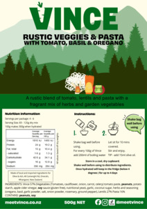 Instant Meals: Rustic Italian Tomato, Lentil and Shell Pasta. 4 Serves (NOW ON B&hellip;