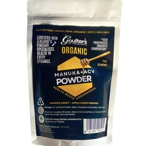 Products: Organic Manuka Honey and Apple Cider Vinegar Powder - Goulter's the vinegar people
