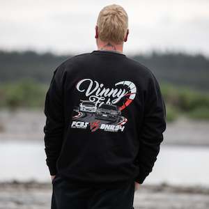 Vinny Fab Merch 1: Vinny Fab FC3S Vs BNR34 Crewneck