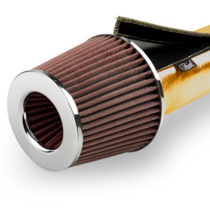 Funk Motorsport: FUNK MOTORSPORT Gold Induction Kit Heat Barrier Velcro Sleeving