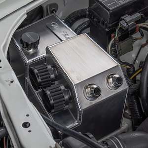 Vinny Fab: R32 Gtr Oil Catch Can/ Rad Overflow Tank