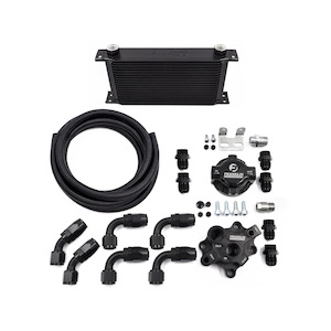 Oil Filter Relocation: Oil Filter Relocation & Cooling Kit – Nissan RB Bolt-On Version with Aeroflow Oil Cooler