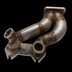 Vinny Fab FD3S RX-7 T4 Twin-Scroll Manifold | Twin 40